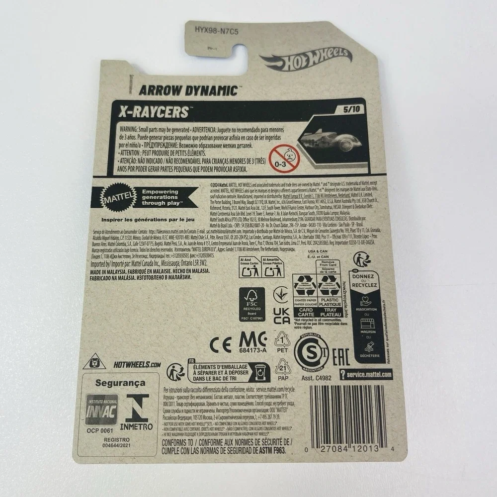2025 Hot Wheels Mainline Case L Arrow Dynamic International Card